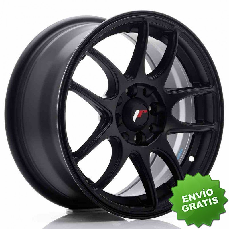Llanta exclusiva Jr Wheels Jr29 15x7 Et35 4x100 108 Matt Black