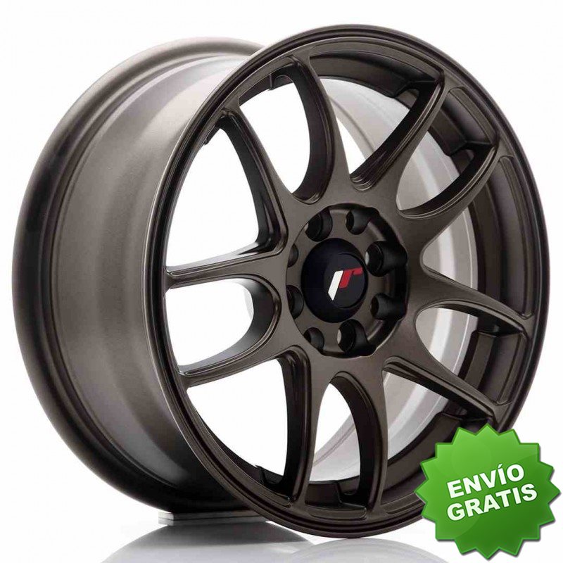 Llanta exclusiva Jr Wheels Jr29 15x7 Et35 4x100 108 Matt Bronze