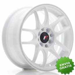 Llanta exclusiva Jr Wheels Jr29 15x7 Et35 4x100 108 White