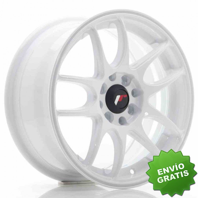 Llanta exclusiva Jr Wheels Jr29 15x7 Et35 4x100 108 White