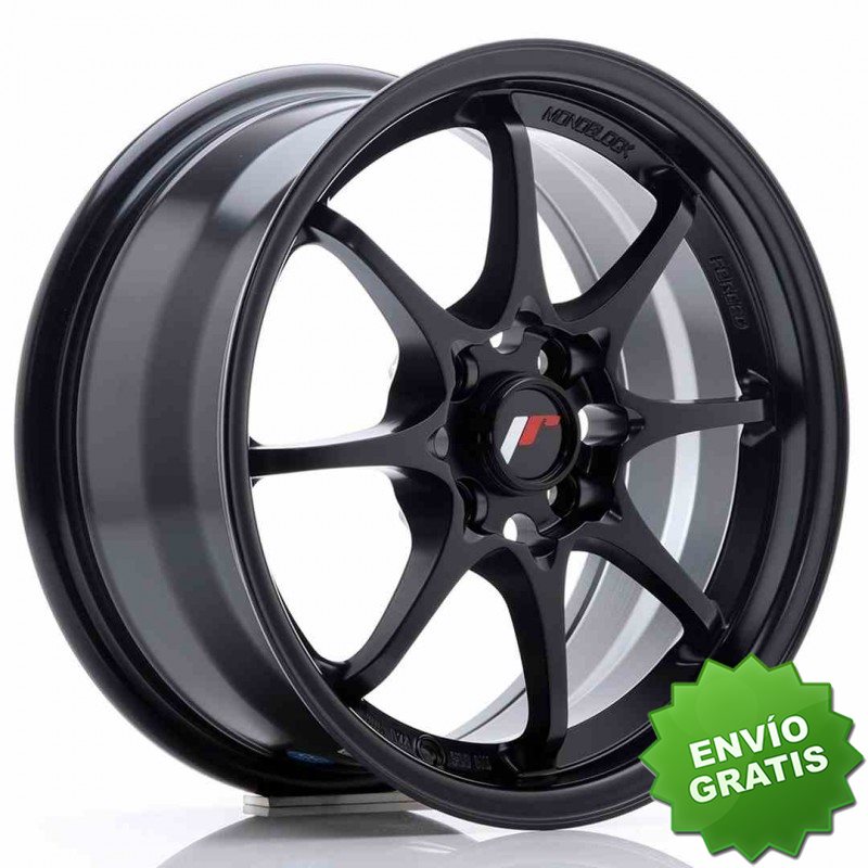 Llanta exclusiva Jr Wheels Jr5 15x7 Et35 4x100 Matt Black