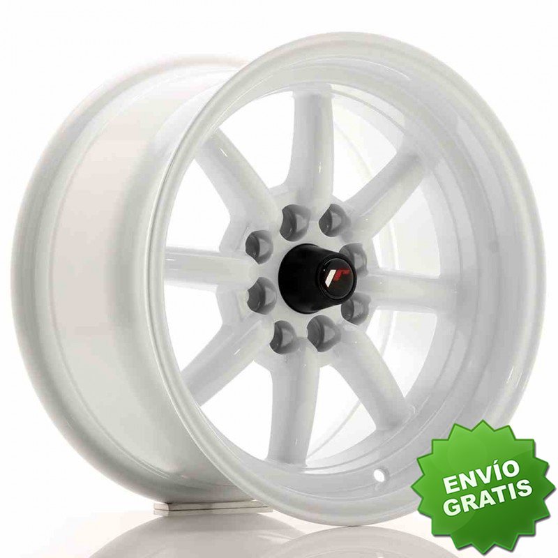 Llanta exclusiva Jr Wheels Jr19 15x8 Et0 4x100 114 White