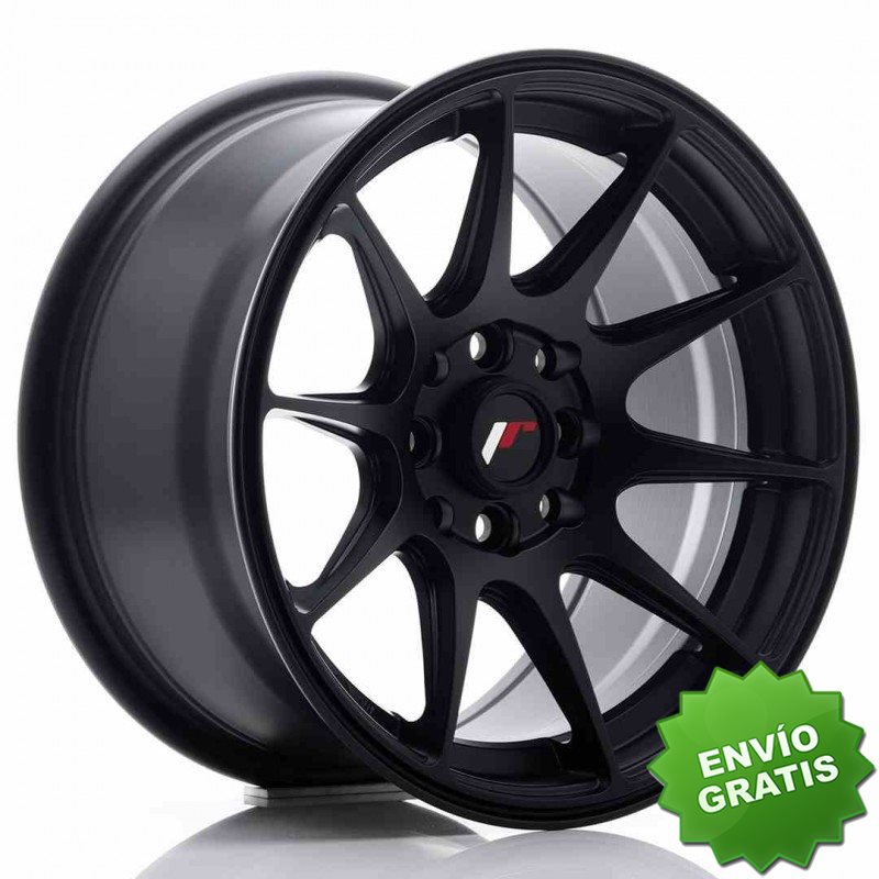 Llanta exclusiva Jr Wheels Jr11 15x8 Et25 4x100 108 Flat Black