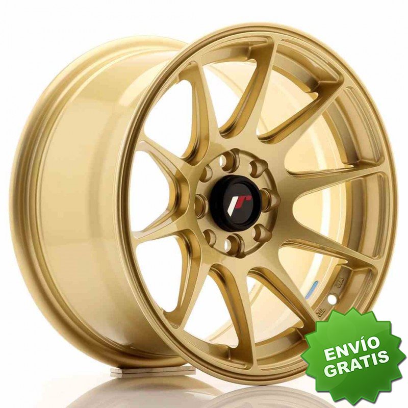 Llanta exclusiva Jr Wheels Jr11 15x8 Et25 4x100 108 Gold