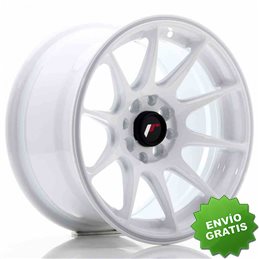Llanta exclusiva Jr Wheels Jr11 15x8 Et25 4x100 108 White