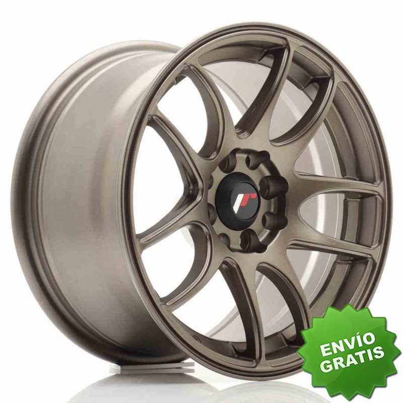 Llanta exclusiva Jr Wheels Jr29 15x8 Et28 4x100 108 Matt Bronze