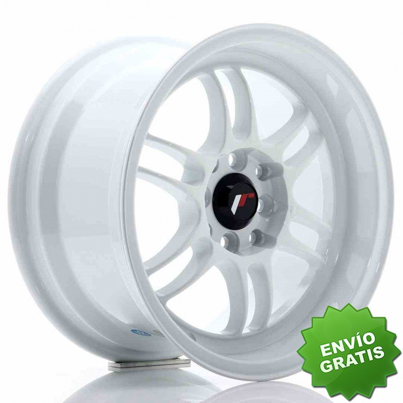 Llanta exclusiva Jr Wheels Jr7 15x8 Et35 4x100 114 White