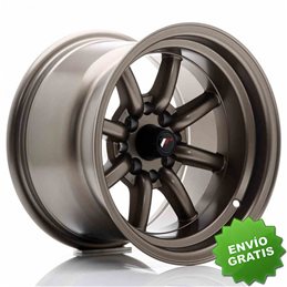 Llanta exclusiva Jr Wheels Jr19 14x9 Et-25 4x100 114 Matt Bronze