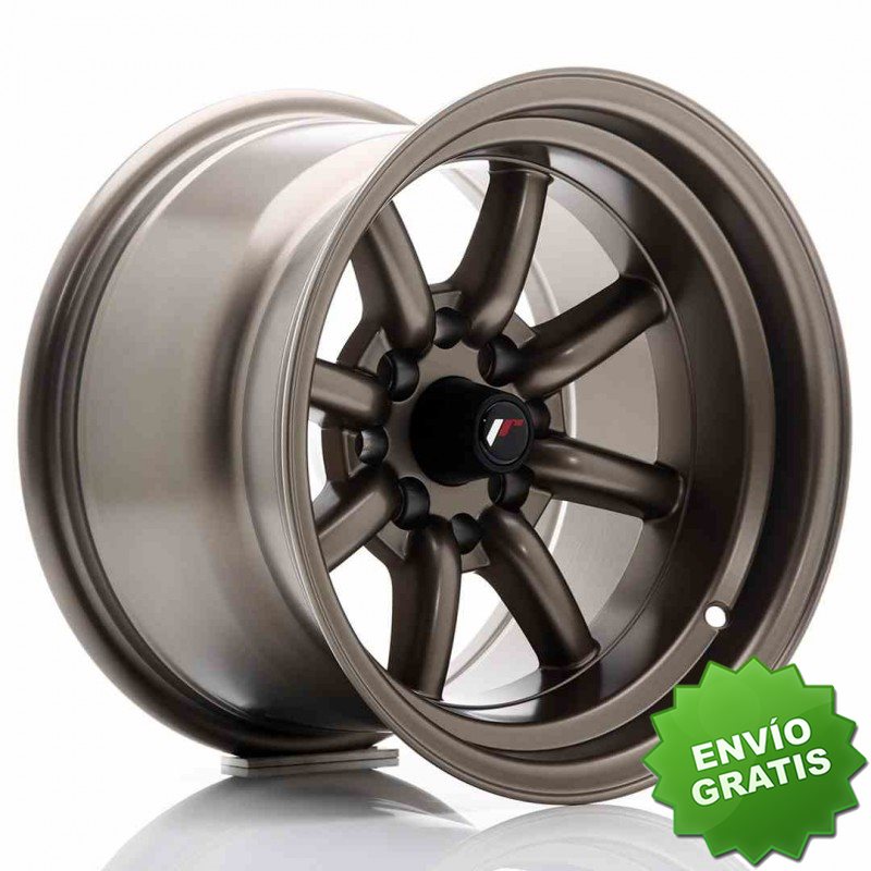 Llanta exclusiva Jr Wheels Jr19 14x9 Et-25 4x100 114 Matt Bronze