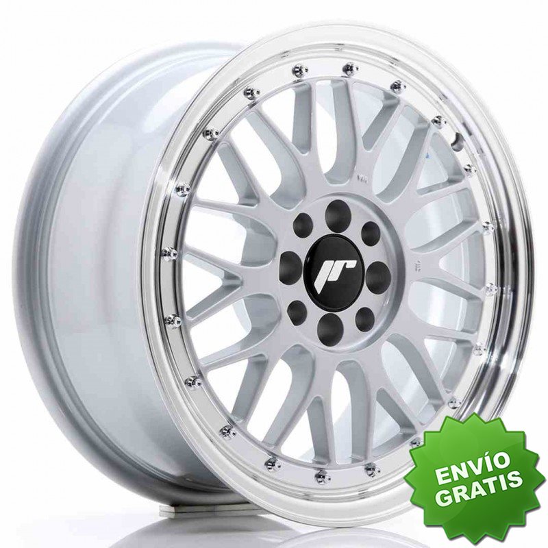 Llanta exclusiva Jr Wheels Jr23 16x7 Et20 4x100 108 Hyper Silver W Ma Chined Lip