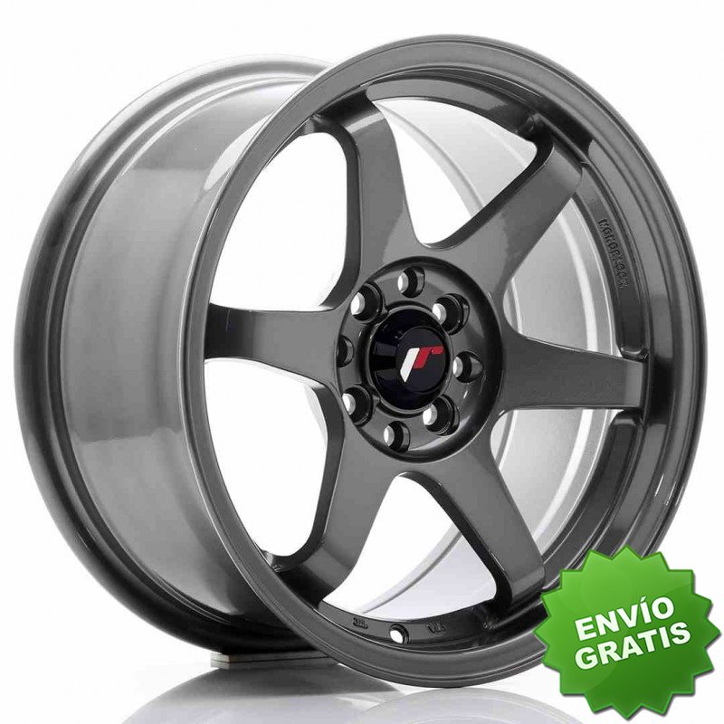 Llanta exclusiva Jr Wheels Jr3 16x8 Et25 4x100 108 Gun Metal