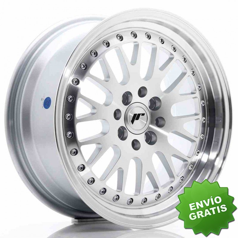 Llanta exclusiva Jr Wheels Jr10 16x7 Et30 4x100 108 Silver Machined F Ace