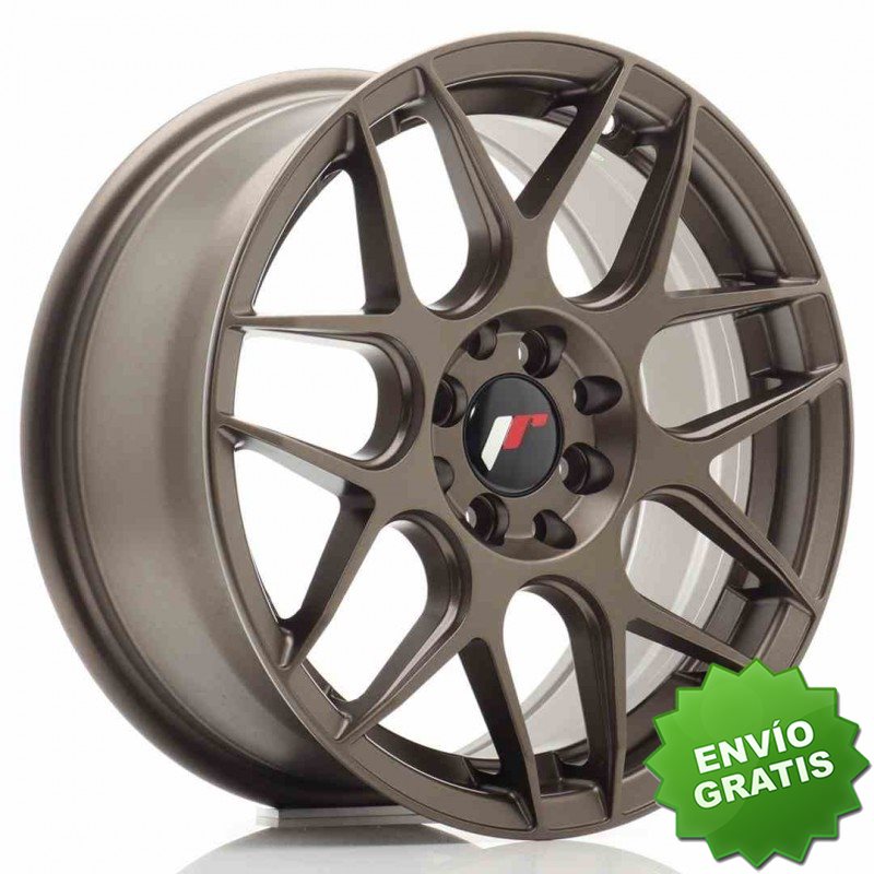 Llanta exclusiva Jr Wheels Jr18 16x7 Et35 4x100 114.3 Bronze