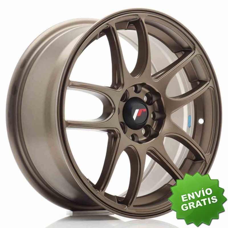 Llanta exclusiva Jr Wheels Jr29 16x7 Et40 4x100 108 Matt Bronze