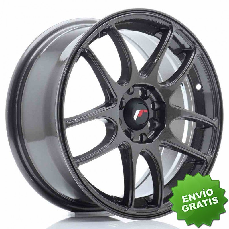 Llanta exclusiva Jr Wheels Jr29 16x7 Et40 5x100 114 Hyper Gray
