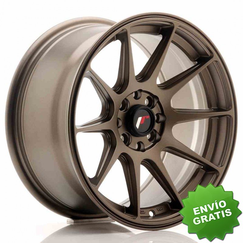 Llanta exclusiva Jr Wheels Jr11 16x8 Et25 4x100 114 Matt Bronze