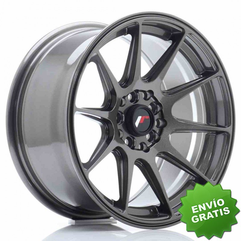 Llanta exclusiva Jr Wheels Jr11 16x8 Et25 5x100 114 Hyper Gray