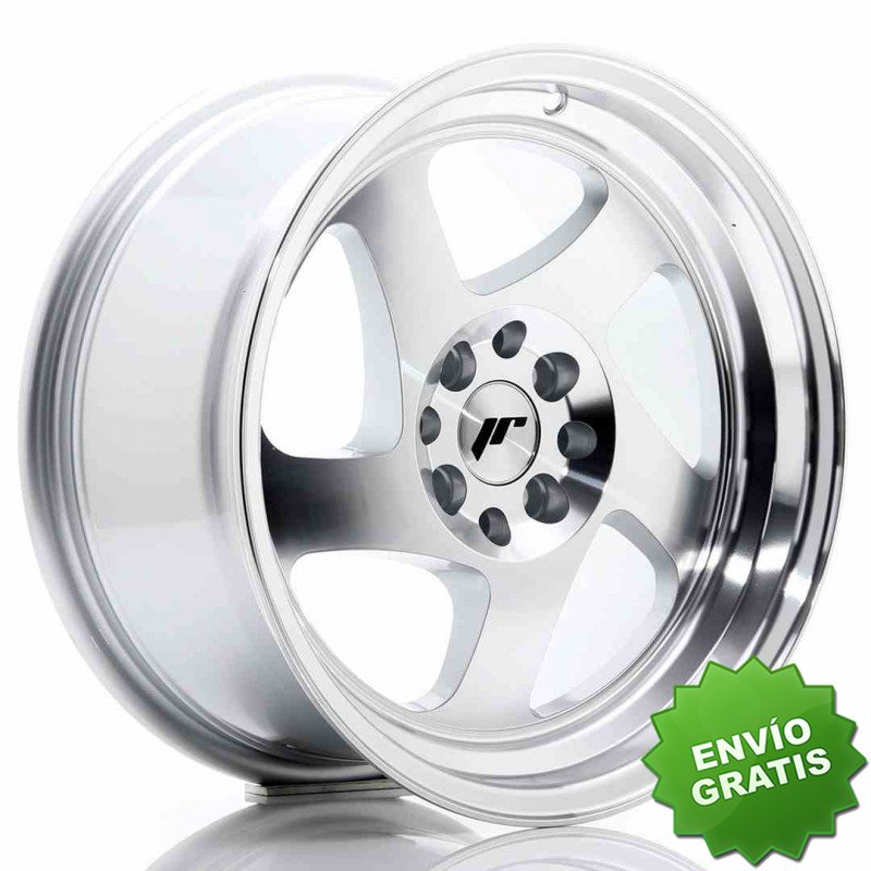 Llanta exclusiva Jr Wheels Jr15 16x8 Et25 4x100 108 Machined Silver
