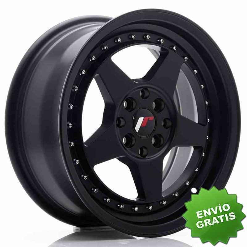 Llanta exclusiva Jr Wheels Jr6 16x7 Et35 4x100 114 Matt Black
