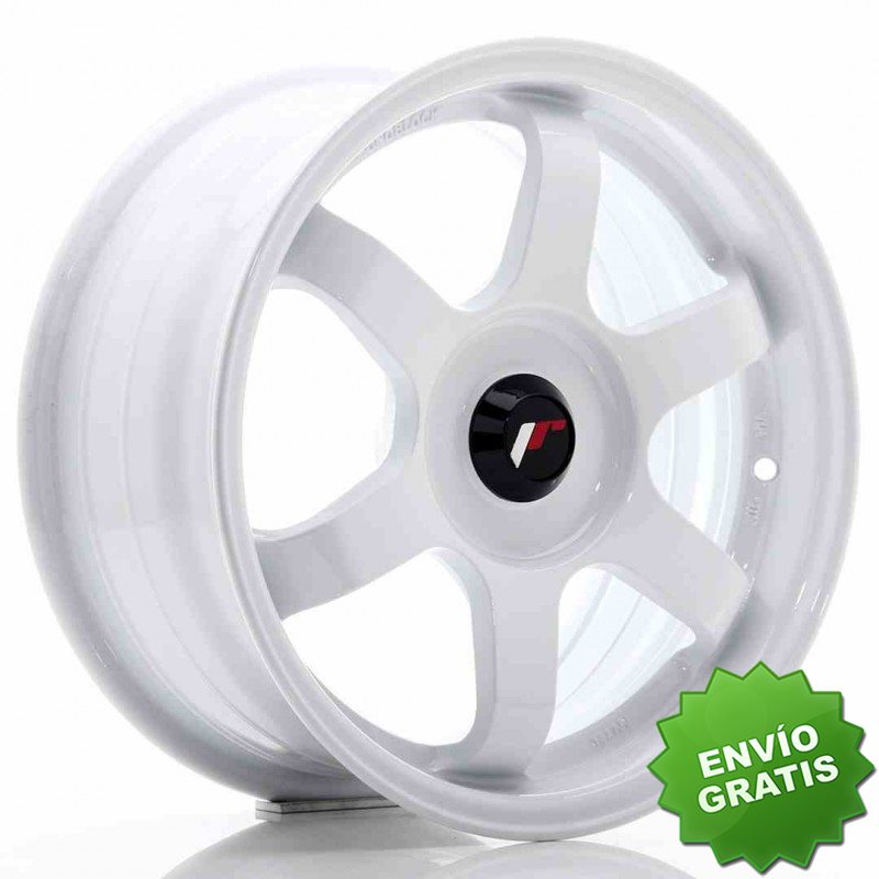 Llanta exclusiva Jr Wheels Jr3 15x7 Et35-42 Blank White