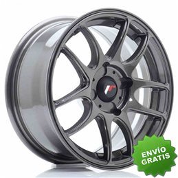 Llanta exclusiva Jr Wheels Jr29 15x7 Et20-42 4h Blank Hyper Gray