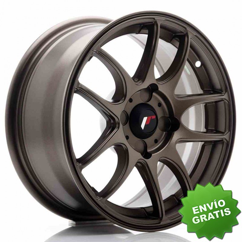 Llanta exclusiva Jr Wheels Jr29 15x7 Et20-42 4h Blank Matt Bronze