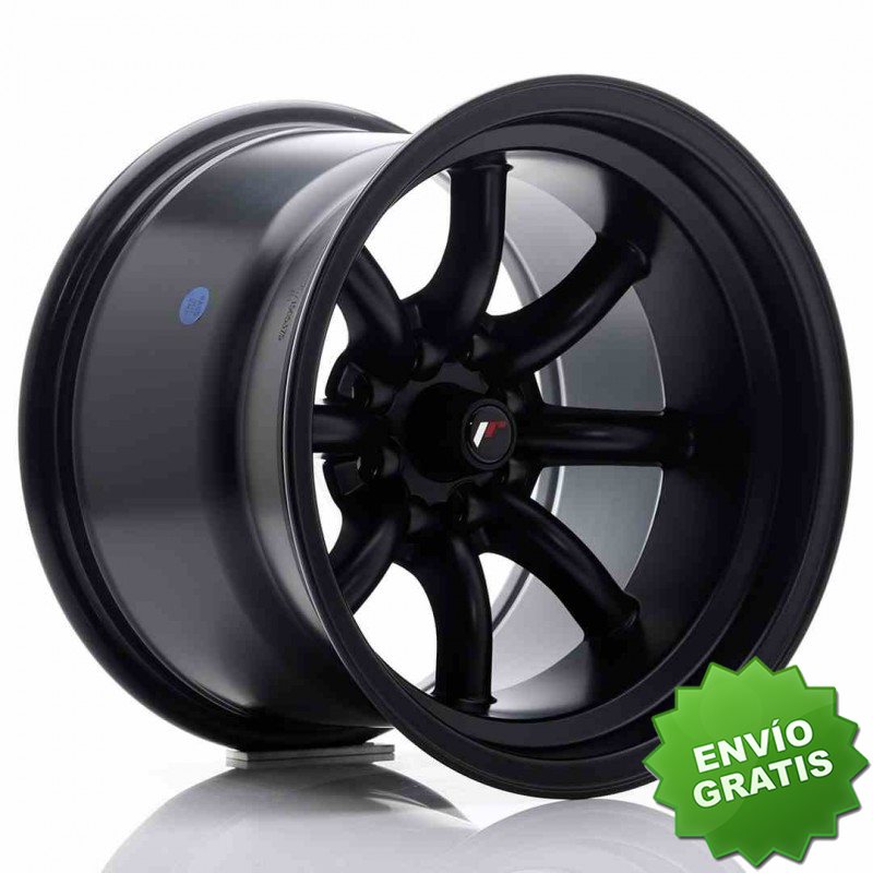 Llanta exclusiva Jr Wheels Jr19 15x10.5 Et-32 4x100 114 Black