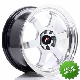 Llanta exclusiva Jr Wheels Jr12 16x8 Et33 4x100 108 Hyper Silver