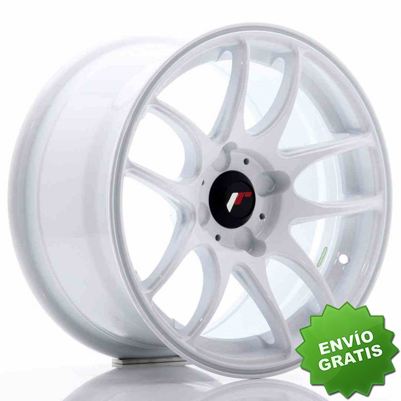 Llanta exclusiva Jr Wheels Jr29 15x8 Et28-37 4h Blank White