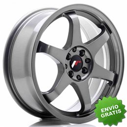 Llanta exclusiva Jr Wheels Jr3 17x7 Et40 4x100 114 Gun Metal