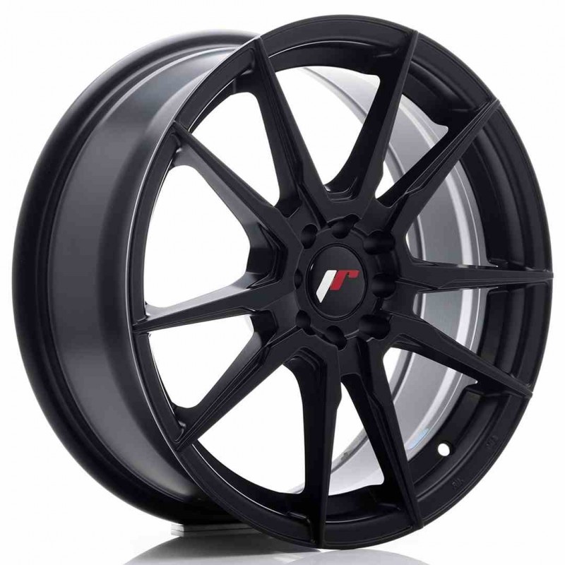 Llanta exclusiva Jr Wheels Jr21 17x7 Et25 4x100 108 Matt Black