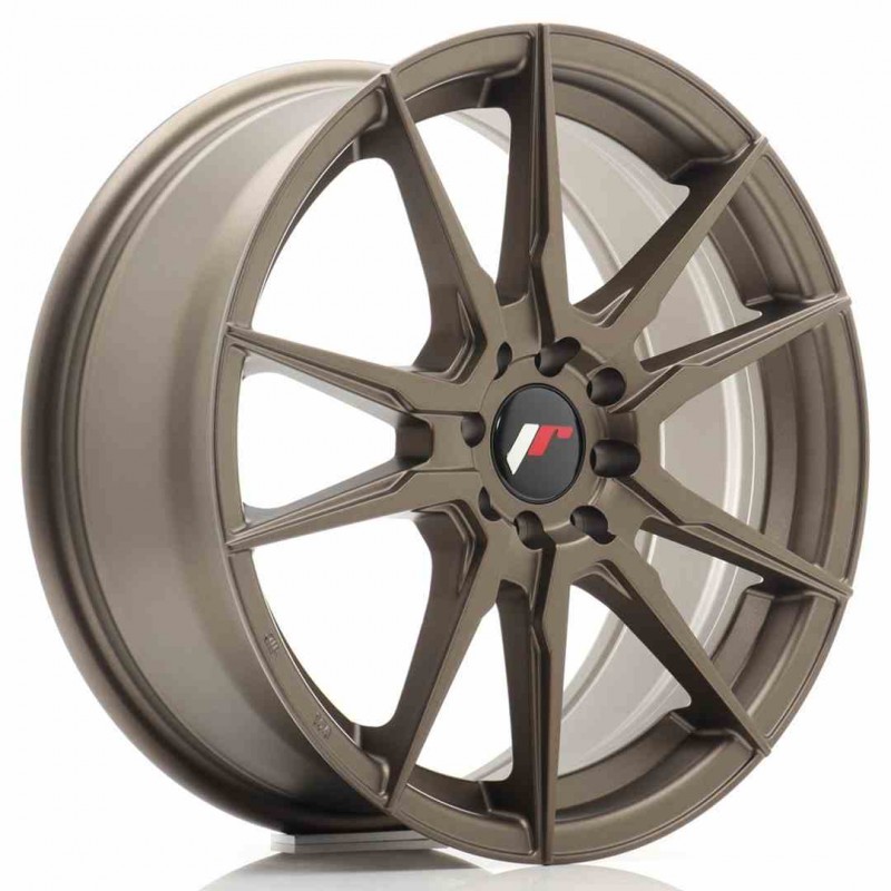 Llanta exclusiva Jr Wheels Jr21 17x7 Et25 4x100 108 Matt Bronze