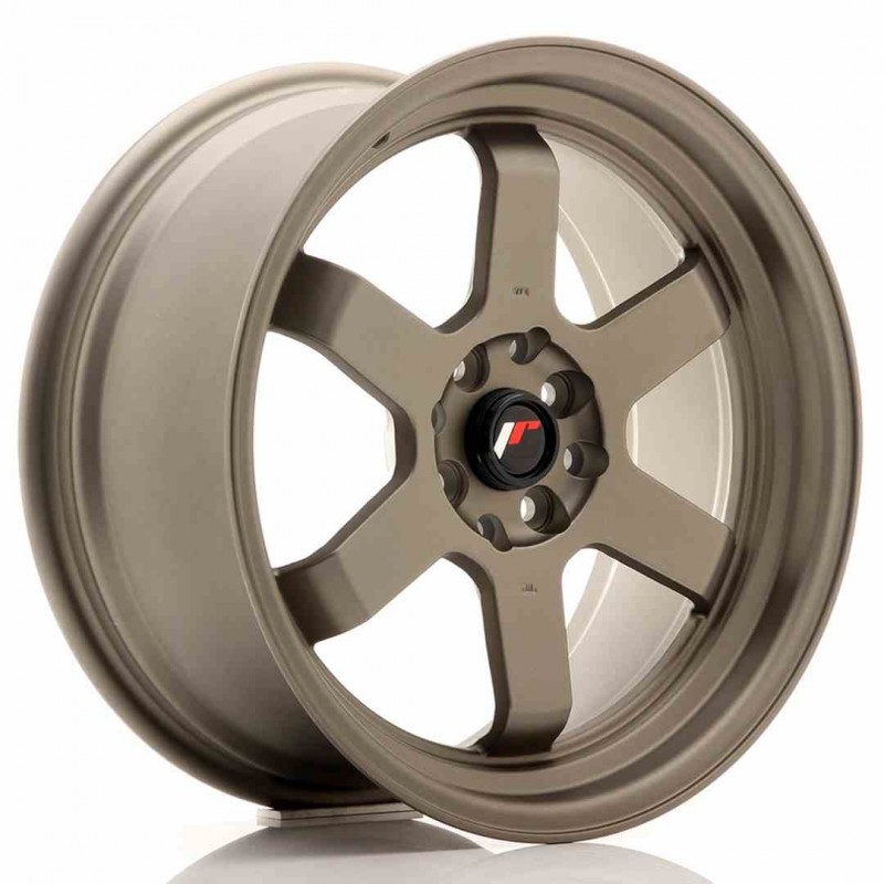 Llanta exclusiva Jr Wheels Jr12 17x8 Et33 5x100 114 Bronze