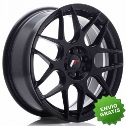 Llanta exclusiva Jr Wheels Jr18 17x7 Et40 4x100 114 Matt Black