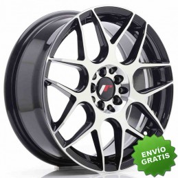 Llanta exclusiva Jr Wheels Jr18 17x7 Et40 5x100 114 Gloss Black Machi Ned