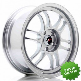 Llanta exclusiva Jr Wheels Jr7 17x7.5 Et42 5x114.3 Silver