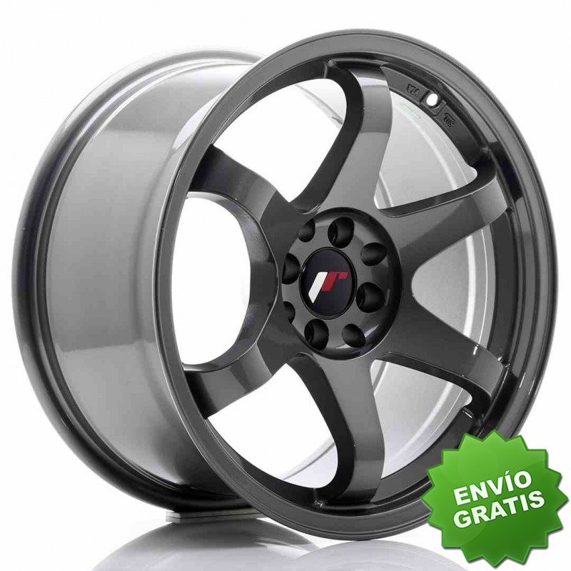 Llanta exclusiva Jr Wheels Jr3 17x9 Et25 4x108 114.3 Gun Metal