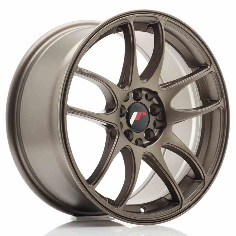 Llanta exclusiva Jr Wheels Jr29 17x8 Et35 4x100 114 Matt Bronze