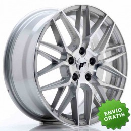 Llanta exclusiva Jr Wheels Jr28 17x7 Et35 5x100 Silver Machined Face