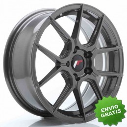 Llanta exclusiva Jr Wheels Jr30 17x7 Et35 5x120 Hyper Gray