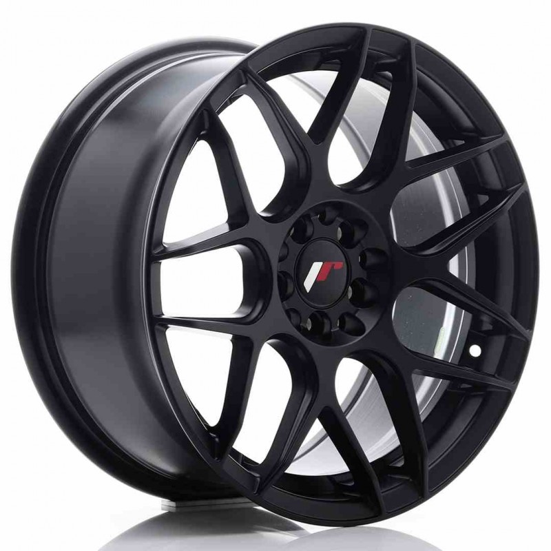 Llanta exclusiva Jr Wheels Jr18 17x8 Et35 5x100 114 Matt Black