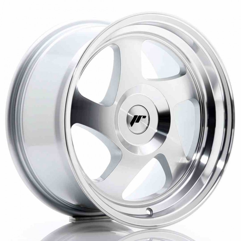 Llanta exclusiva Jr Wheels Jr15 16x8 Et25 Blank Silver Machined