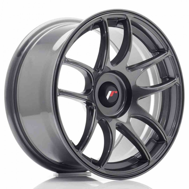 Llanta exclusiva Jr Wheels Jr29 16x8 Et20-30 Blank Hyper Gray