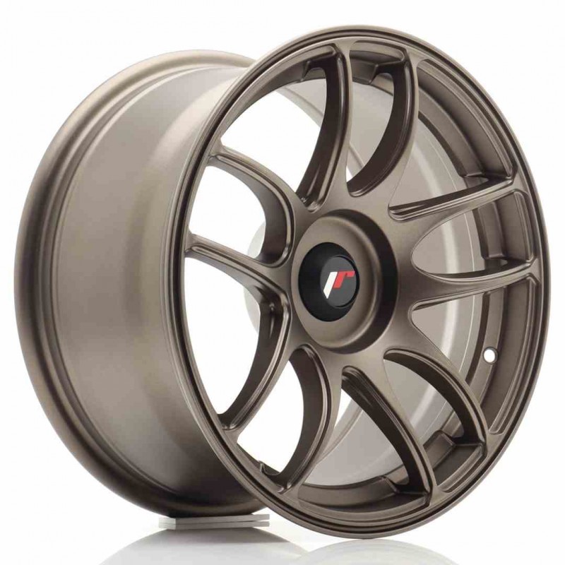 Llanta exclusiva Jr Wheels Jr29 16x8 Et20-30 Blank Matt Bronze