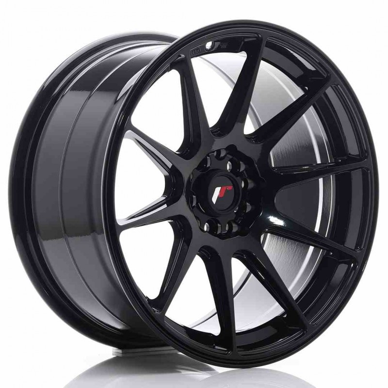 Llanta exclusiva Jr Wheels Jr11 17x9 Et20 5x100 114 Glossy Black