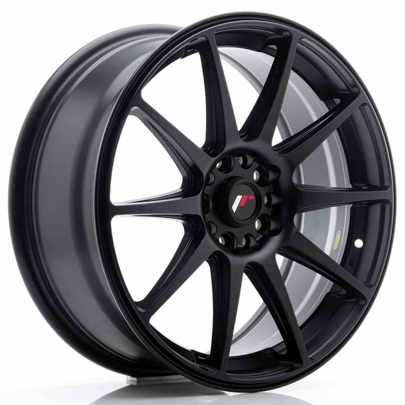 Llanta exclusiva Jr Wheels Jr11 18x7.5 Et35 5x100 120 Flat Black