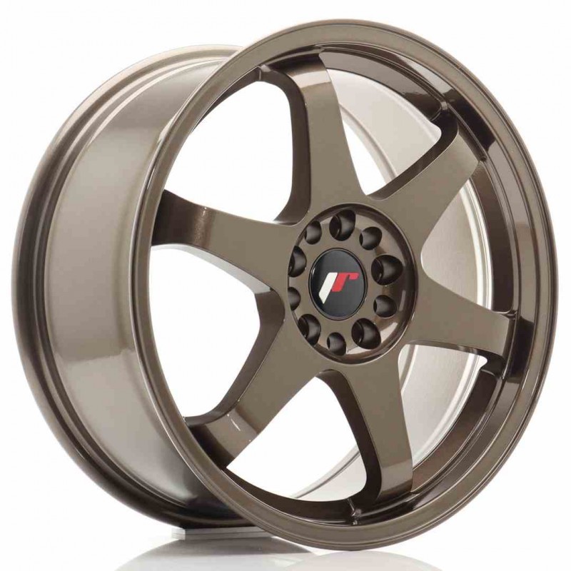 Llanta exclusiva Jr Wheels Jr3 18x8 Et35 5x100 120 Bronze