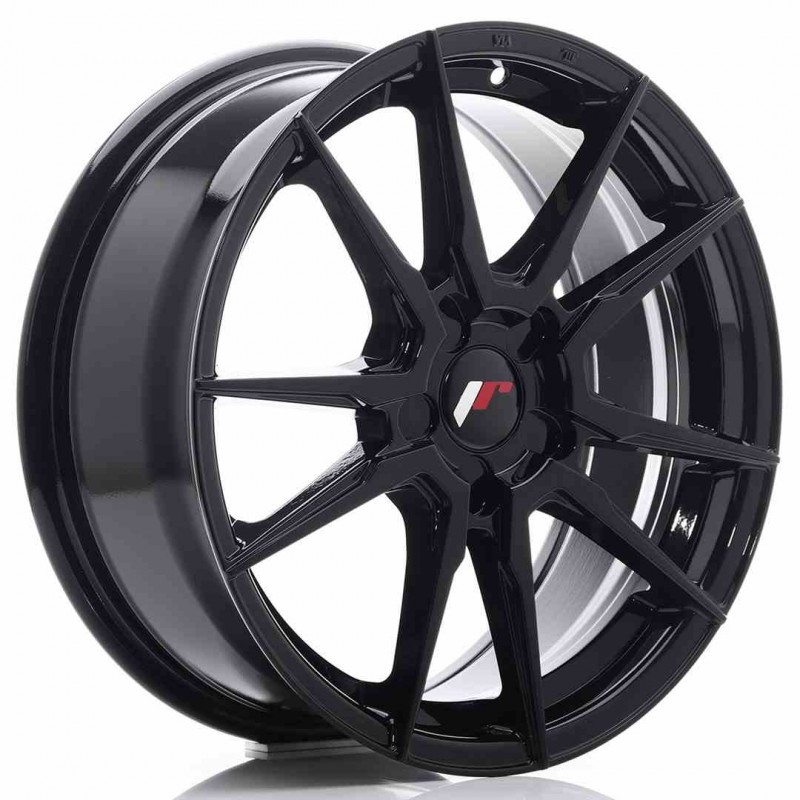 Llanta exclusiva Jr Wheels Jr21 17x7 Et35-40 5h Blank Gloss Black