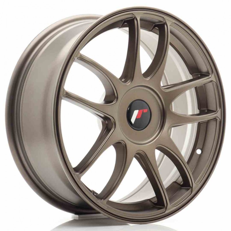 Llanta exclusiva Jr Wheels Jr29 17x7 Et20-48 Blank Matt Bronze