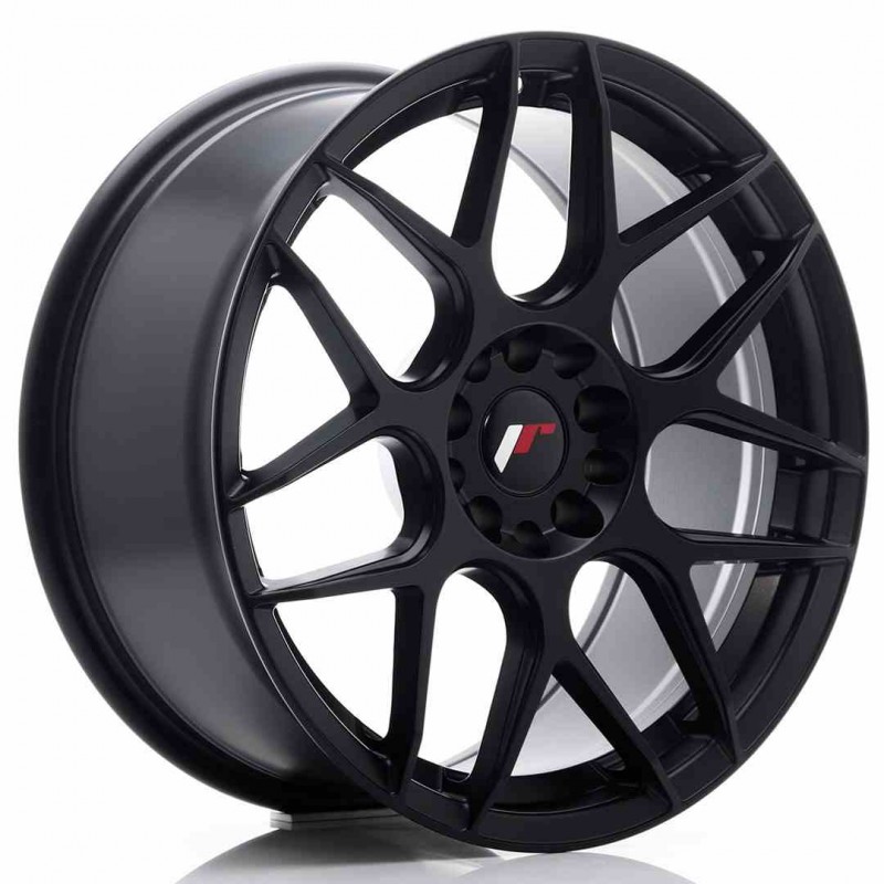 Llanta exclusiva Jr Wheels Jr18 18x8.5 Et25 5x114 120 Matt Black